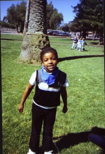 Kiona on a kindergarten field trip